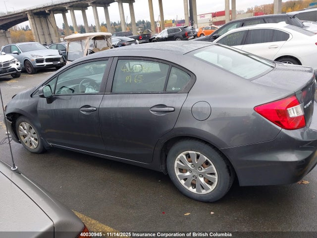 Aukcja sprzedaży 2012 Honda Civic Lx, vin: 2HGFB2F4XCH105088, numer aukcji: 40030945