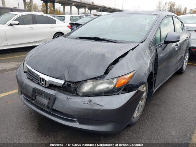 Aukcja sprzedaży 2012 Honda Civic Lx, vin: 2HGFB2F4XCH105088, numer aukcji: 40030945