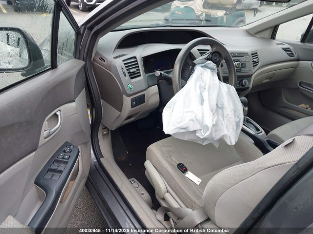 Aukcja sprzedaży 2012 Honda Civic Lx, vin: 2HGFB2F4XCH105088, numer aukcji: 40030945