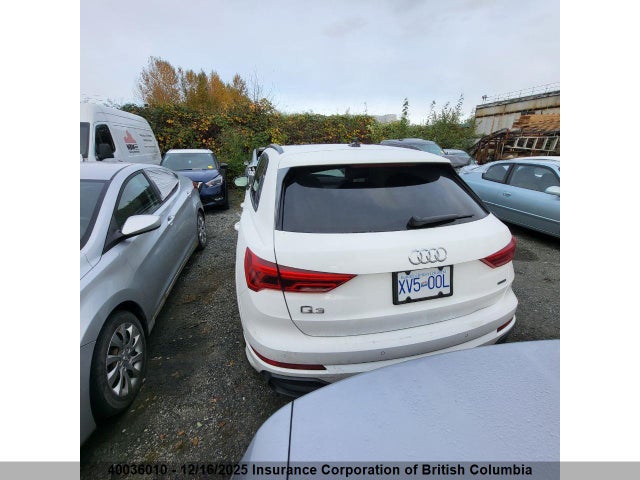 40036010 :رقم المزاد ، WA1FECF33M1132548 vin ، 2021 Audi Q3 مزاد بيع
