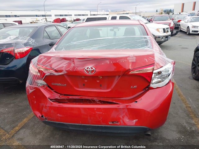 Auction sale of the 2017 Toyota Corolla L/le/xle/se/xse, vin: 2T1BURHE4HC854007, lot number: 40036947