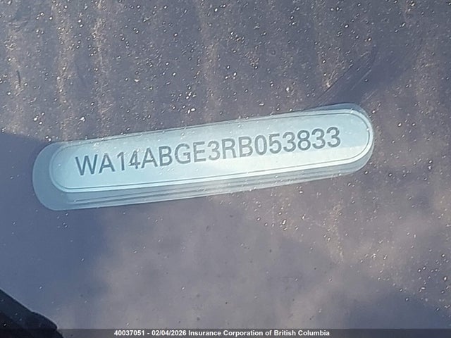 Aukcja sprzedaży 2024 Audi Q8, vin: WA14ABGE3RB053833, numer aukcji: 40037051