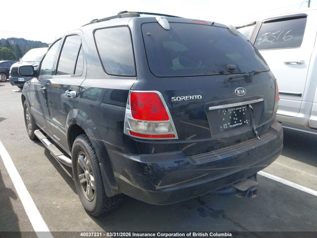40037231 :رقم المزاد ، KNDJC733765649526 vin ، 2006 Kia Sorento Ex/lx مزاد بيع