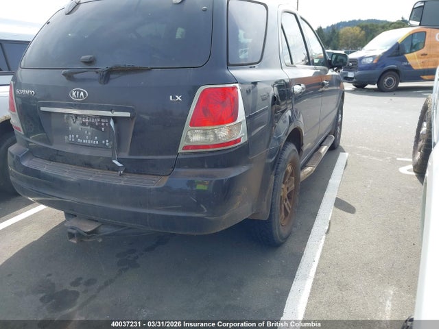 40037231 :رقم المزاد ، KNDJC733765649526 vin ، 2006 Kia Sorento Ex/lx مزاد بيع