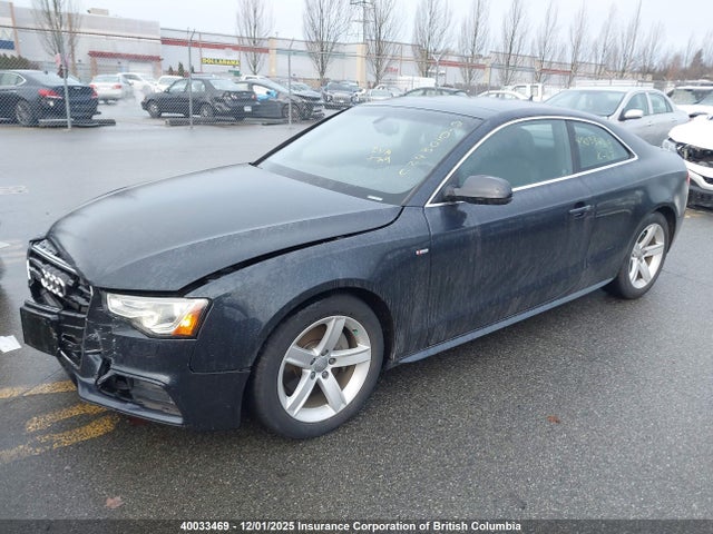 2013 Audi A5 Premium მანქანა იყიდება აუქციონზე, vin: WAUMFBFR2DA018370, აუქციონის ნომერი: 40033469