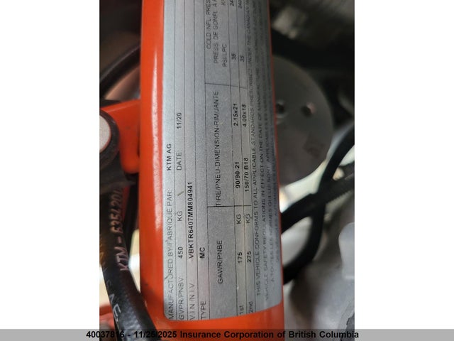 KTM 890 Adventure R 2021 VBKTR6407MM804941 Image 7