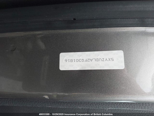 5XYZUDLA2FG301816 Hyundai SANTA FE SPORT