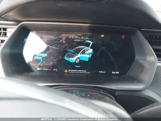 5YJXCDE28JF138136 Tesla MODEL X