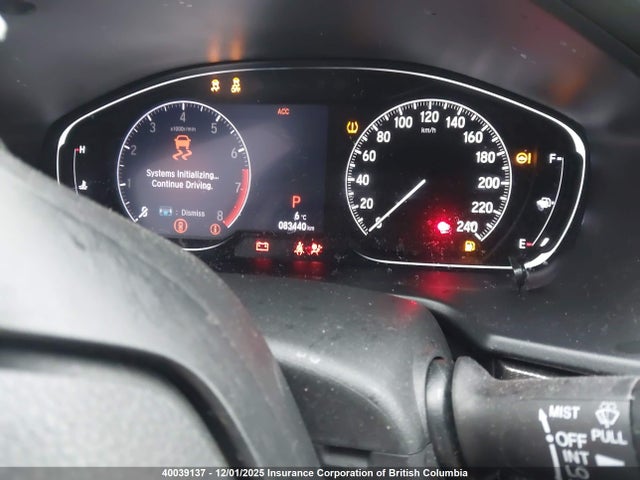 2020 Honda Accord Sport მანქანა იყიდება აუქციონზე, vin: 1HGCV1F34LA805280, აუქციონის ნომერი: 40039137