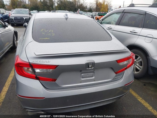 2020 Honda Accord Sport მანქანა იყიდება აუქციონზე, vin: 1HGCV1F34LA805280, აუქციონის ნომერი: 40039137