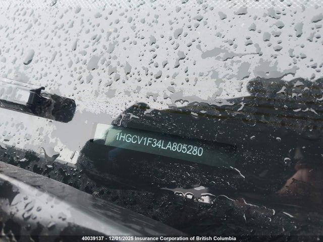 2020 Honda Accord Sport მანქანა იყიდება აუქციონზე, vin: 1HGCV1F34LA805280, აუქციონის ნომერი: 40039137
