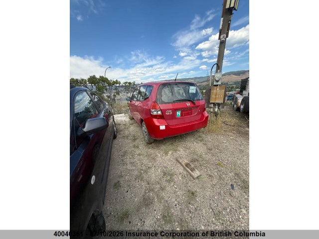 2007 Honda Fit მანქანა იყიდება აუქციონზე, vin: JHMGD37457S000246, აუქციონის ნომერი: 40040361