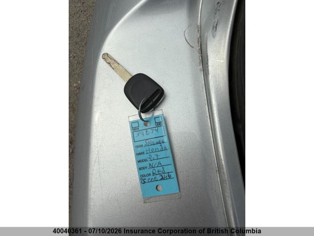2007 Honda Fit მანქანა იყიდება აუქციონზე, vin: JHMGD37457S000246, აუქციონის ნომერი: 40040361