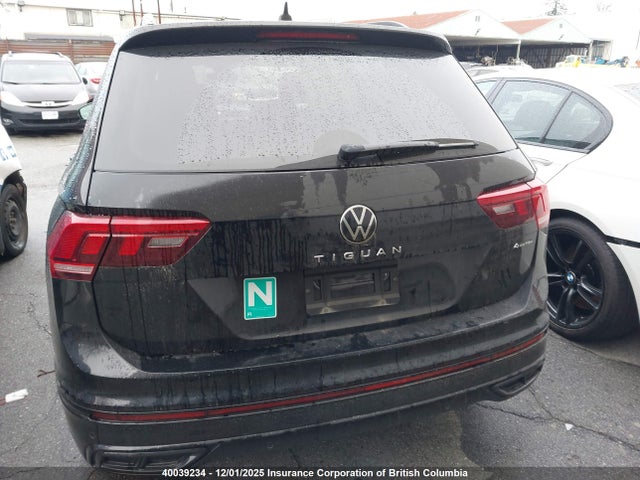 3VV8B7AX6PM058771 Volkswagen Tiguan Se R-line Black