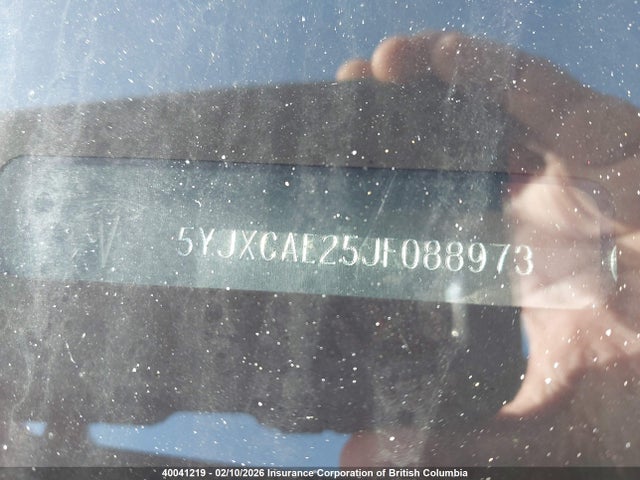 5YJXCAE25JF088973 Tesla Model X Awd/standard Range