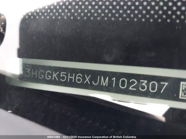 Aukcja sprzedaży 2018 Honda Fit, vin: 3HGGK5H6XJM102307, numer aukcji: 40041469