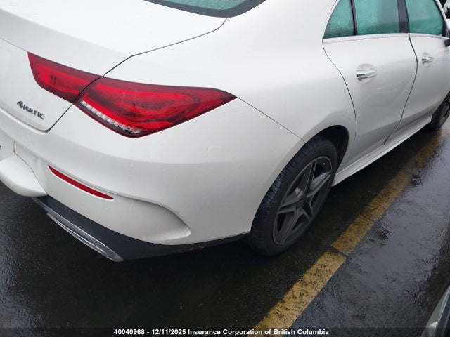 Aukcja sprzedaży 2020 Mercedes-benz Cla 250 4matic, vin: WDD5J4HB0LN028944, numer aukcji: 40040968