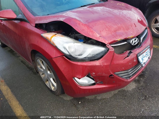 Aukcja sprzedaży 2013 Hyundai Elantra Gls/limited, vin: 5NPDH4AE1DH450891, numer aukcji: 40037734