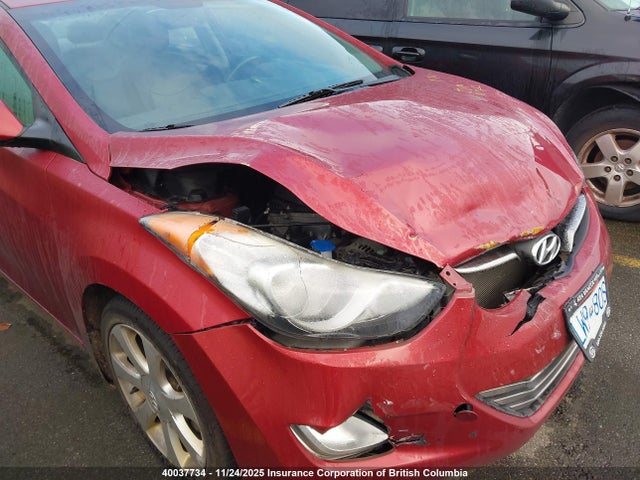 Aukcja sprzedaży 2013 Hyundai Elantra Gls/limited, vin: 5NPDH4AE1DH450891, numer aukcji: 40037734