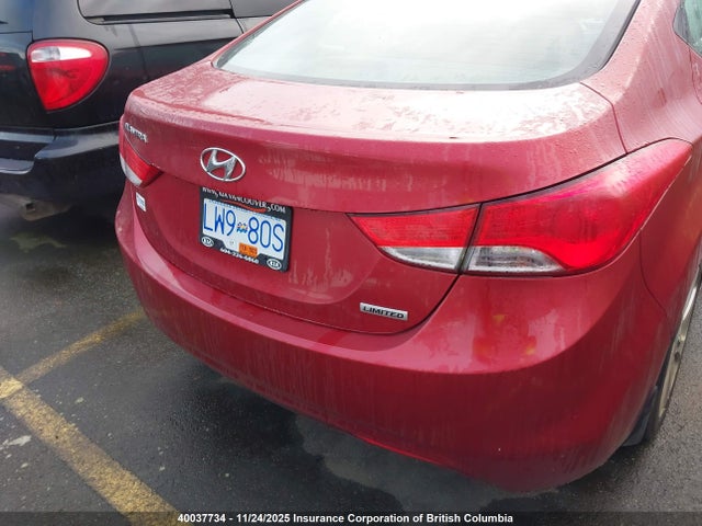 Aukcja sprzedaży 2013 Hyundai Elantra Gls/limited, vin: 5NPDH4AE1DH450891, numer aukcji: 40037734