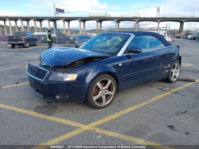 Продажа на аукционе авто 2004 Audi A4, vin: WAUAC48HX4K021636, номер лота: 40042627