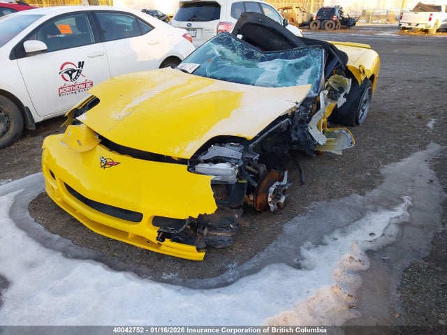 40042752 :رقم المزاد ، 1G1YY12S225104844 vin ، 2002 Chevrolet Corvette Z06 مزاد بيع