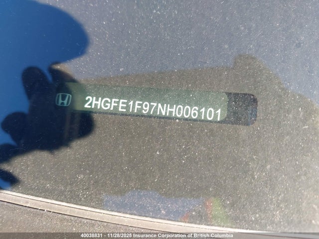 Honda Civic 2022 2HGFE1F97NH006101 Image 40