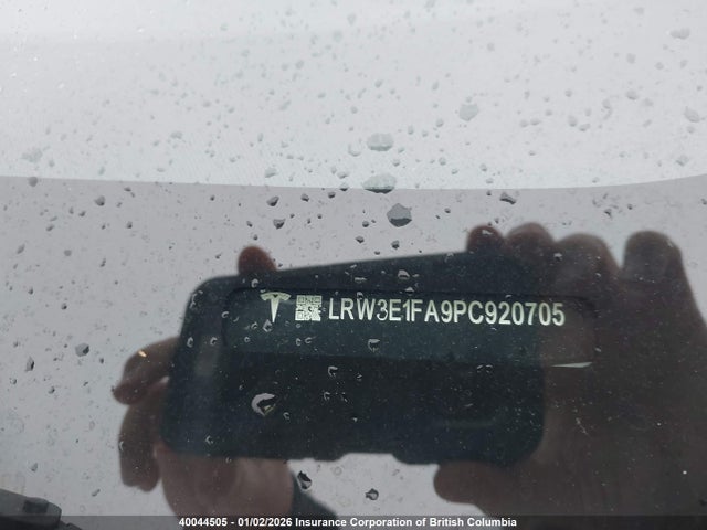 LRW3E1FA9PC920705 Tesla MODEL 3