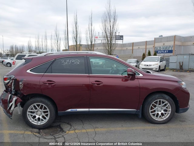 2T2BC1BAXFC007480 Lexus RX 450H