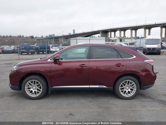 2T2BC1BAXFC007480 Lexus RX 450H