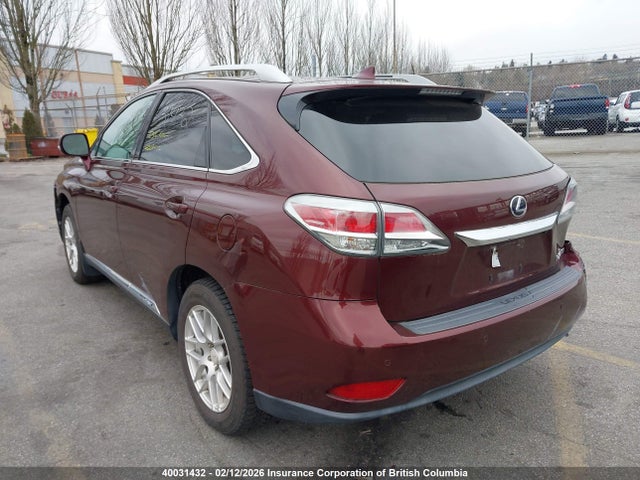 2T2BC1BAXFC007480 Lexus RX 450H