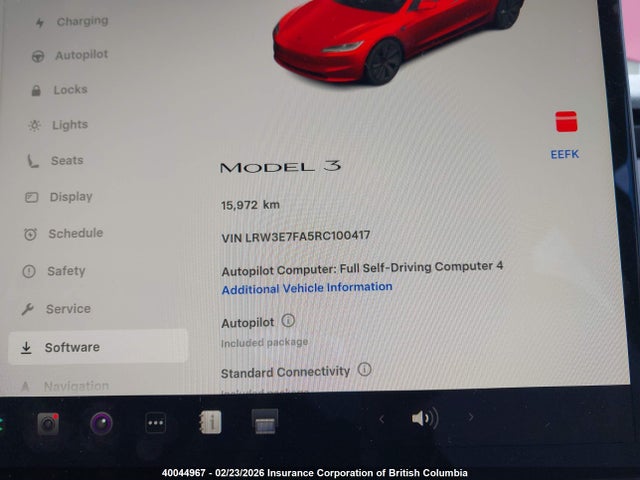 LRW3E7FA5RC100417 Tesla Model 3 Rwd