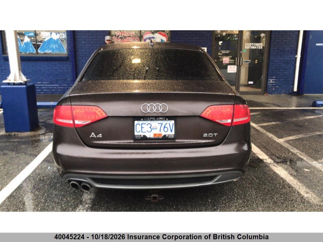 Продаж на аукціоні авто 2011 Audi A4, vin: WAUFFCFL8BN017532, номер лоту: 40045224
