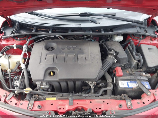40045813 :رقم المزاد ، 2T1BU4EE6BC742422 vin ، 2011 Toyota Corolla S/le مزاد بيع