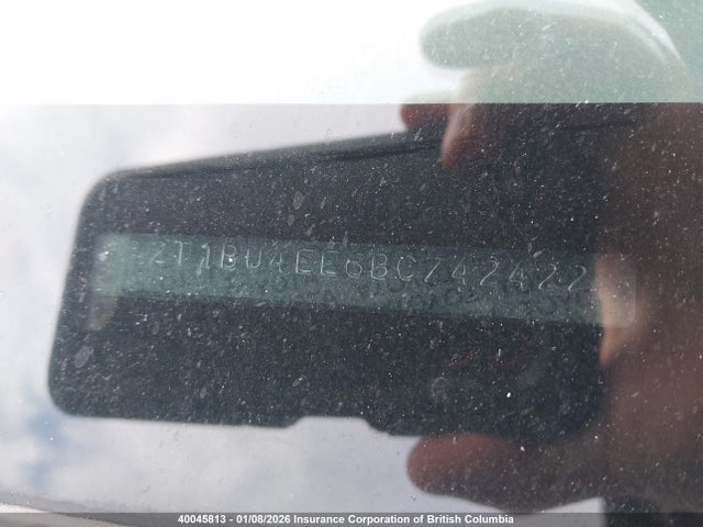 40045813 :رقم المزاد ، 2T1BU4EE6BC742422 vin ، 2011 Toyota Corolla S/le مزاد بيع