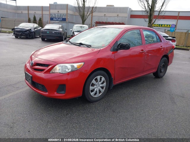 40045813 :رقم المزاد ، 2T1BU4EE6BC742422 vin ، 2011 Toyota Corolla S/le مزاد بيع