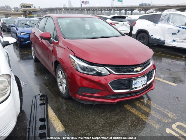 Aukcja sprzedaży 2018 Chevrolet Cruze Lt, vin: 1G1BE5SM2J7153844, numer aukcji: 40042255