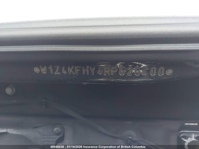 40046836 :رقم المزاد ، W1Z4KFHY4RP626400 vin ، 2024 Mercedes-benz Sprinter 2500 مزاد بيع