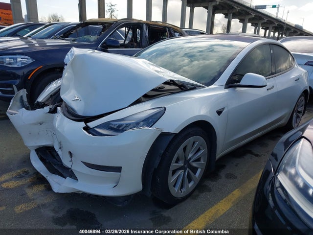 Продажа на аукционе авто 2021 Tesla Model 3, vin: 5YJ3E1EA0MF856539, номер лота: 40046894