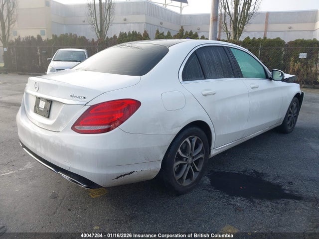 Продажа на аукционе авто 2015 Mercedes-benz C 300 4matic, vin: 55SWF4KB3FU048504, номер лота: 40047284