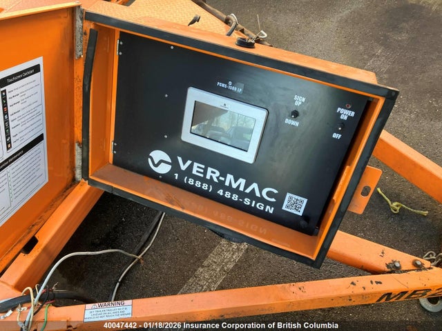 Ver-mac Commercial Trailer Mobile Sign 2018 2S9US4124JS132415 Image 10