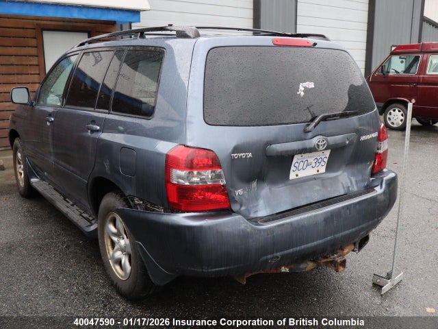 40047590 :رقم المزاد ، JTEEP21A940002965 vin ، 2004 Toyota Highlander مزاد بيع