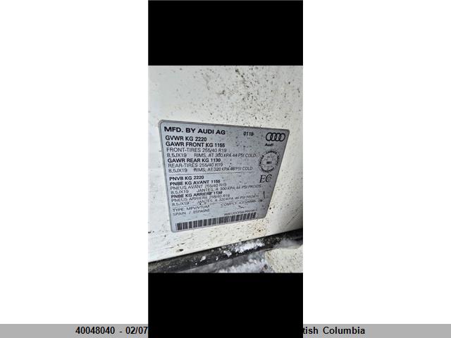 WA1JCCFS0JR023811 Audi Q3