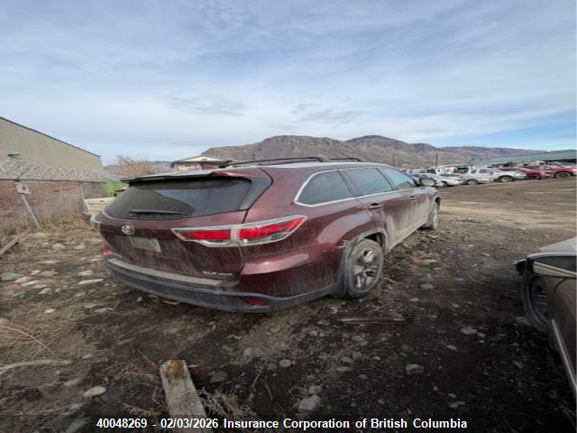 5TDJKRFH4GS262997 Toyota Highlander Xle