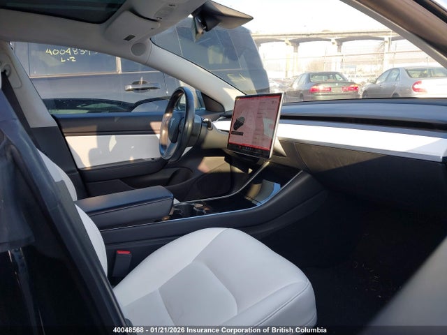 2019 Tesla Model 3 მანქანა იყიდება აუქციონზე, vin: 5YJ3E1EA9KF322615, აუქციონის ნომერი: 40048568