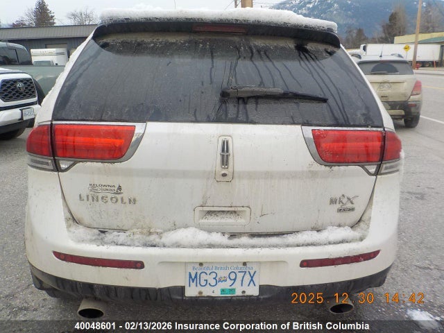 2LMDJ8JKXEBL15858 Lincoln MKX