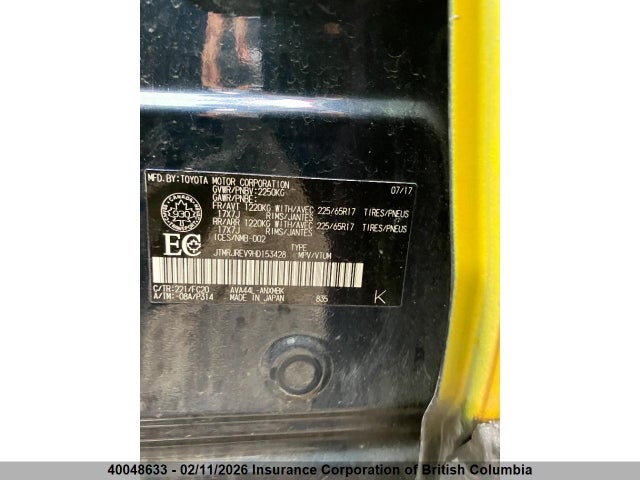 JTMRJREV9HD153428 Toyota RAV4