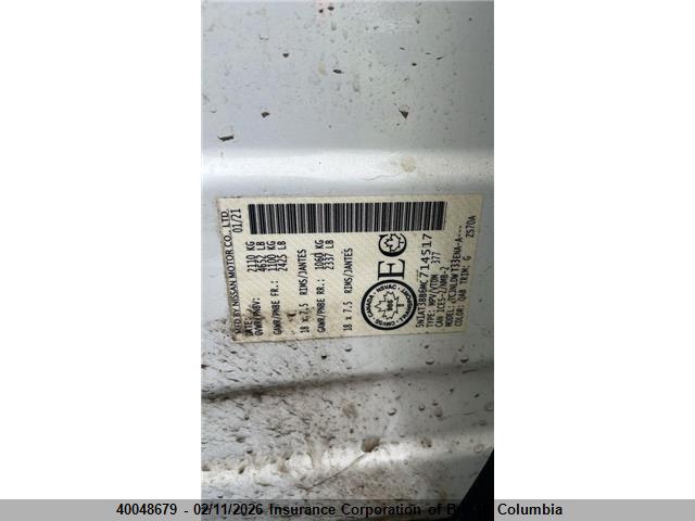 Nissan Rogue 2021 5N1AT3BB6MC714517 Image 8