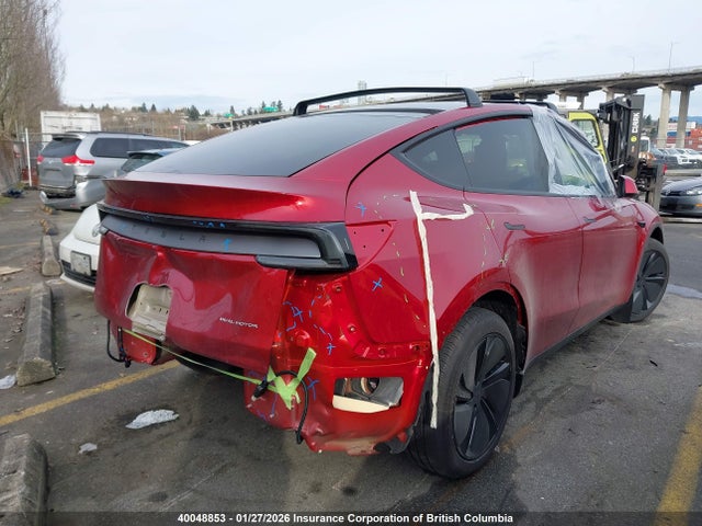 Aukcja sprzedaży 2026 Tesla Model Y, vin: XP7YGDEE0TB752988, numer aukcji: 40048853