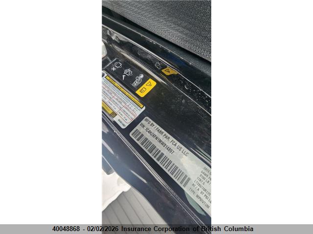 1C4HJXFN1MW814897 Jeep Wrangler Unlimited Rubicon